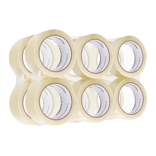 Amazon Basics Cinta de embalaje, juego de 12 rollos, 0.07 mm de grosor, 50 mm x 55 m, transparente, ideal para embalar, enviar, mudarse o almacenar | Ya disponible en tu tienda friki favorita! En mundofriki.es! Amazon Basics Cinta de embalaje, juego de 12 rollos, 0.07 mm de grosor, 50 mm x 55 m, transparente, ideal para embalar, enviar, mudarse o almacenar | Ya disponible en tu tienda friki favorita! En mundofriki.es!
