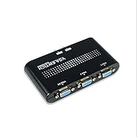 2 IN 1 Out VGA Manual Sharing Selector Switch Switcher Box VGA Switcher Splitter Converter Adapter Für Projektor Laptop TV PC