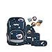 ergobag Wide Set - 5tlg. Ergonomisch, Volumen erweiterbar, Deckel aufklappbar