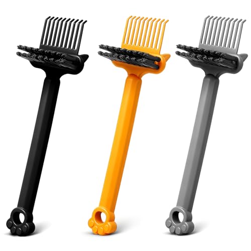 2-in-1 Hair Brush Cleaner Tool (3 Pcs)