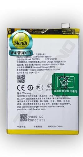 Image of Original BLP885 Battery for Oppo A76 CPH2375 Battery with 6 Month warrenty**** (N16)