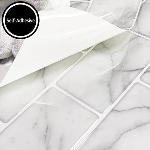 Art3d 10-Sheet Peel and Stick Backsplash Tile for Kitchen (12
