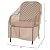 Modern Leisure Basics Patio Chair Cover - Weather-Resistant Fabric - Furniture Protection Perfect for Patio, Deck, and Porch - 33" L x 34" W x 31" H - Khaki