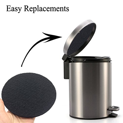 12 Pack Charcoal Filters For Kitchen Compost Bin Pail Replacement Filter Countertop Home Bucket Refill Sets, Round #TOP4