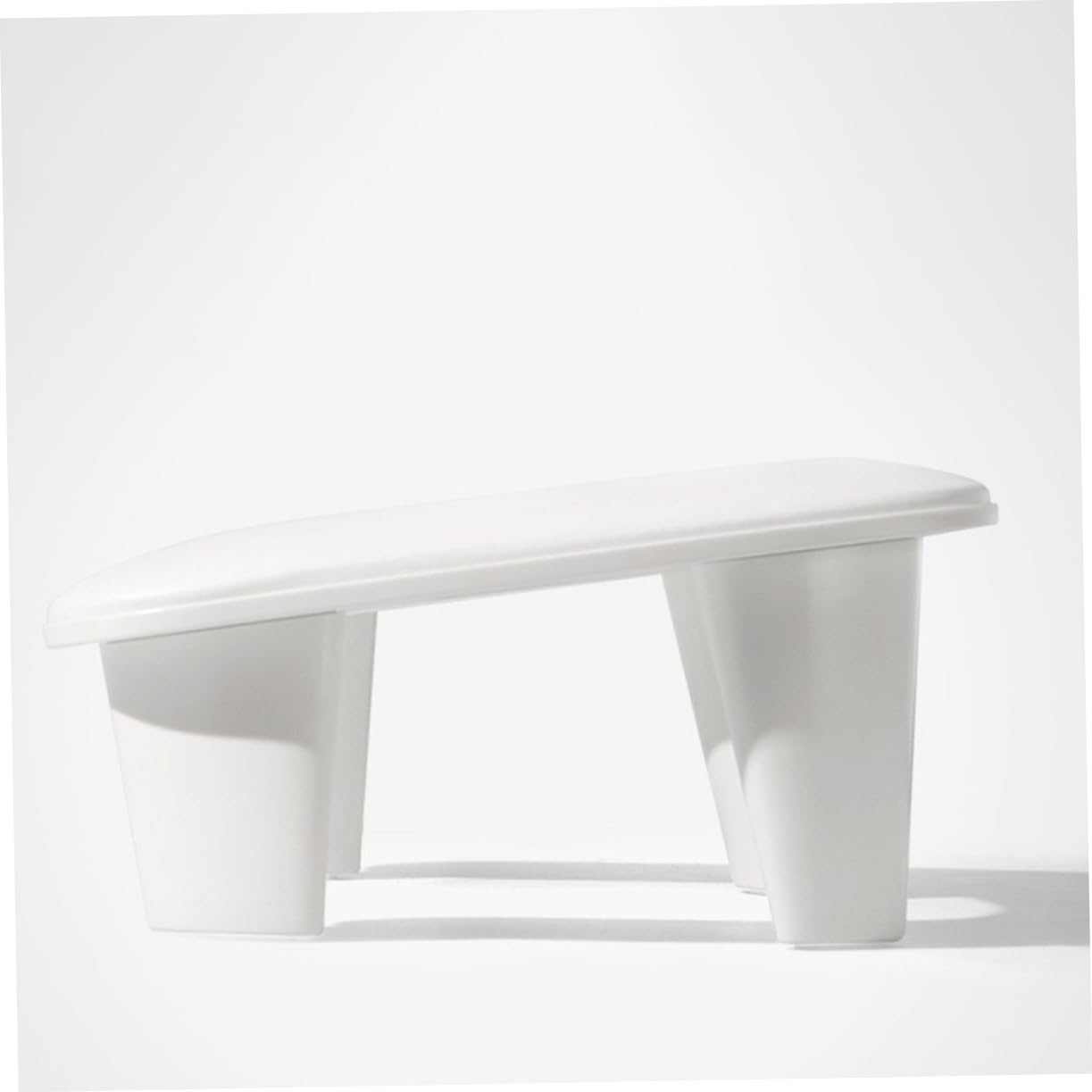 Poggiamano Unghie a Forma U in Pu e Plastico, Supporto Mano Regolabile e Facile da Pulire per Scrittura Art | Pu e Plastica, Inclinazione Regolabile, per Tavolo da Lavoro e Disegno, Accessorio Leggero