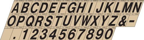 Hillman 839158 1.5 Inches Number 0 Angle Cut Self Adhesive Sign, Gold and Black Mylar, 1.625x1.125 Inches 1-Sign image 2