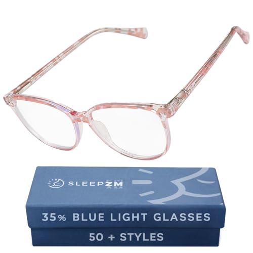 Image of Sleep ZM Blue Light Blocking & Light Sensitivity Glasses - 14 Lens Types for Comfort, Relaxation, Sleep & Relief