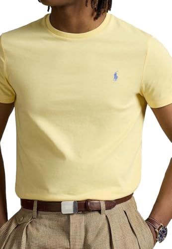 Image of POLO RALPH LAUREN Men's Jersey Cotton Crew Neck T-Shirt