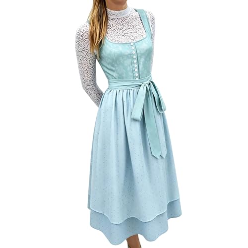 Vestido con cinturón floral clásico ajustable y falda con vuelo para eventos tradicionales
