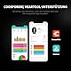 COOSPO HW9 Herzfrequenzmesser, Bluetooth ANT+ & Sensor LED & Smart HRM pulsuhren IP67 wasserdichte, pulsmesser Armband Kompatibel mit Polar Wahoo Garmin Zwift Elite HRV