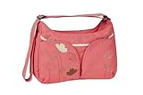 Wasserabweisendes Feuchtfach LÄSSIG Baby Wickeltasche Babytasche Stylische Tasche inkl. Wickelzubehör/Basic Shoulder Bag Poppy