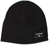 Corte amplio Quiksilver Cushy Slouch - Gorro para Chicos 8-16 Gorro para Chicos 8-16, Niños, Black, 1SZ