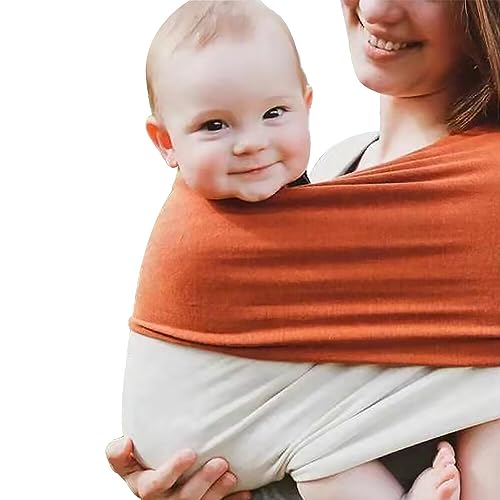 Tyafzzn Baby Tragetuch Baumwolle - Elastisch Bis 20kg Ohne Binden