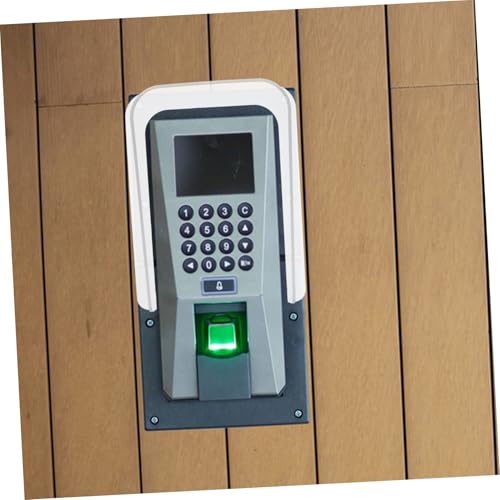 Protector de lluvia para timbre exterior impermeable y cubierta plástica de pared 5
