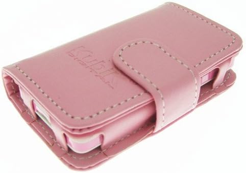 Genuine Leather Case for Kubik Evo MP3 & Video Player - Evo Pink