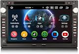 Erisin 8-Core Android 16 4GB+64GB DVD Autoradio GPS Navigatore per VW T5 Multivan Passat Golf 4 Sharan Polo Lupo SKODA Octavia SEAT Ibiza 6L 7" Bluetooth 5.0 CarPlay Android Auto WiFi DSP RDS CANbus