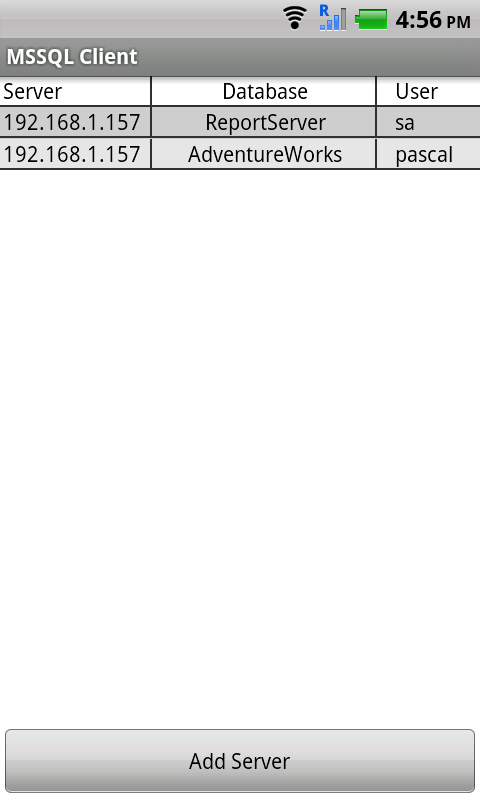 MSSQL Client - App on Amazon Appstore