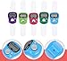 PHONEX Tally Counter Clicker: Digital Finger Counter Clicker Handheld, Pitch Counters for Accurate Tracking in Coaching, Knitting, People Counting, Lap Timing, Fishing, Golf, and Rowing. (Set of 7)