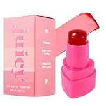 Jelly Blush Stick, Blushers for Cheeks Make Up, Pink Blusher Liquid Blush, Lip and Cheek Tint, Long Lasting Highly Pigmented Natural Korean Makeup for Women, Suitable for All Skin Tones