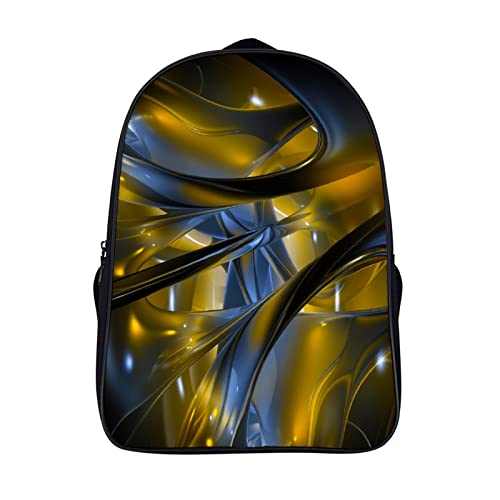 Sac à dos d'école pour enfants et grand cartable de mode artistique pour jeunes étudiants 3D