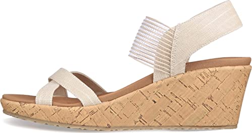 Skechers Women's Cork Wedge Sandals2