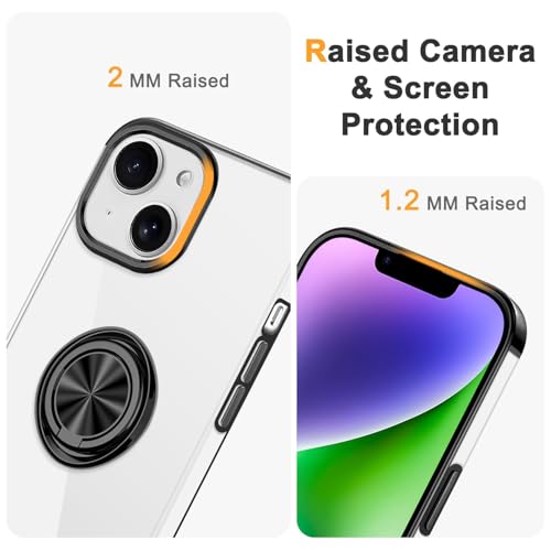 Coque iPhone 14 fine avec support pour regarder vos séries les mains libres