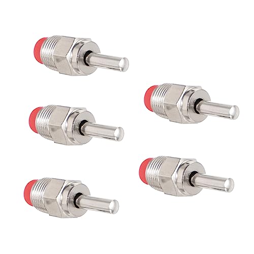 ANDRESLAD 5個不??自動給水器 ピッグ飲水口付き 給水効率向上 漏れ防止フィルター搭載 豚用飲用器具