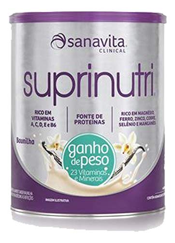 Kit 2 Suprinutri ganho de peso Sanavita Baunilha 400G