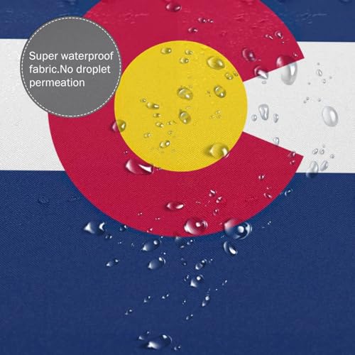 Rideau de douche bouton-pression anti-rouille Colorado pour baignoire
