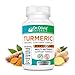 Organic Turmeric Curcumin Inflammation Supplement: Formulated with Ginger, Boswellia & BioPerine® by Clinical Nutritionist Dr. Olivia Joseph [120 Capsules]