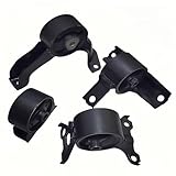 Yllhaoyuan Engine Mount Set of 4 Compatible with 2007-2017 Compass & Patriot 2.0L 2.4L - Replaces A5415 A5416 3130 3131 - Also Fits Caliber
