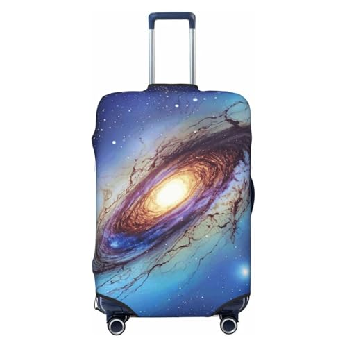 Housse de valise galaxie pour protéger un grand bagage XL des rayures en soute