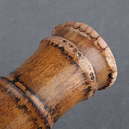 Zsedp Shakuhachi 5 Holes Wooden Musical Instruments Vertical Flute With Root Woodwind Instrument #TOP5