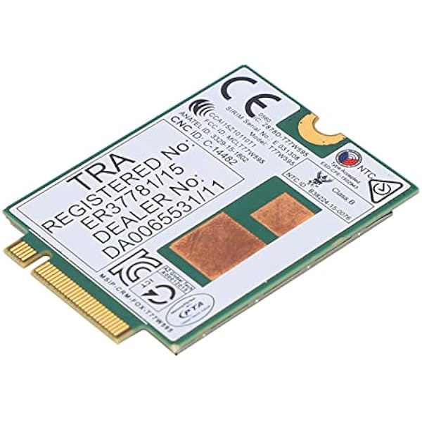 Akozon Moduł Sieciowy LT4120 4G LTE dla ProBook/EliteBook 820 840 850 G3, Ulepszona łączność Mobilna Dzięki Technologii Snapdragon X5
