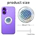 8 Pieces of Cell Phone Protection Neutralizers Stickers, Blockers Equipment Stickers for All Phones Tablets Laptops Computer WiFi All Devices Flower of Life-Silvery