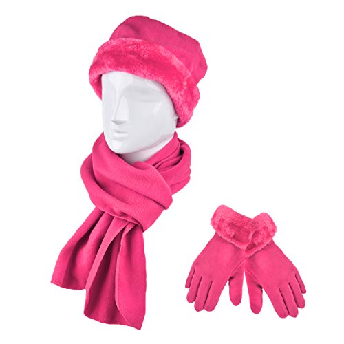 Image of boxed-gifts Women's Warm Fleece Winter - Women's Hat and Glove Set + Hats Gloves Scarves for Women