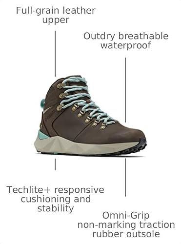 Columbia Columbia Women's Facet Sierra Outdry, Cordovan/Dusty Green, 7.5