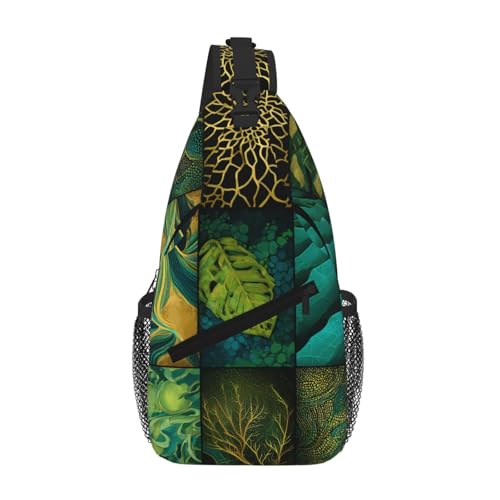 Sac de poitrine tropical pour festival et voyage le compagnon idéal de vos sorties