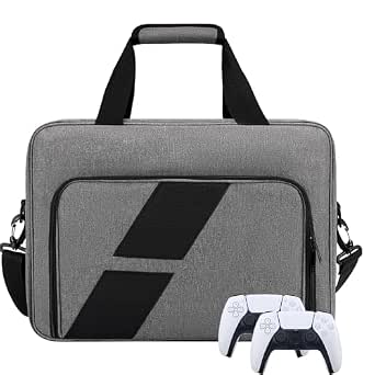 Custodia Da Viaggio Rigida Per Controller PS4/PS5 &ndash; Bianca, Imbottita E Protettiva