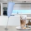 Clatronic MS 3089 Milk Frother Battery Operated Stainless Steel Whisk Blue Plastic