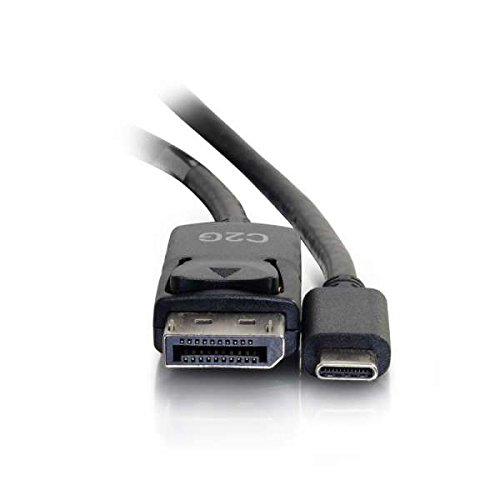 C2G 1.8M (6ft) USB-C to DisplayPort™ Adapter Cable 4K 30Hz - Black, 6' - Image 3
