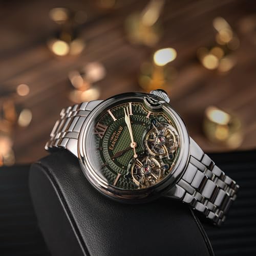 EARNSHAW Analog Green Dial Men's Watch-ES-8266-77 - Image 4