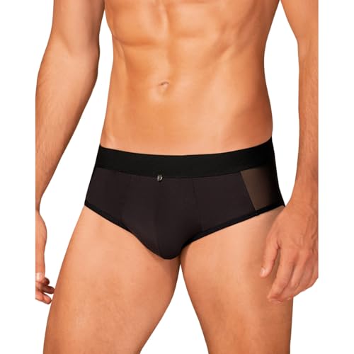 Briefs Obsessive BOLDERO Negro L/XL sin rozaduras para piel sensible