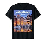 Photo Gallery amsterdam iconico orizzonte maglietta Photo Gallery amsterdam iconico orizzonte maglietta