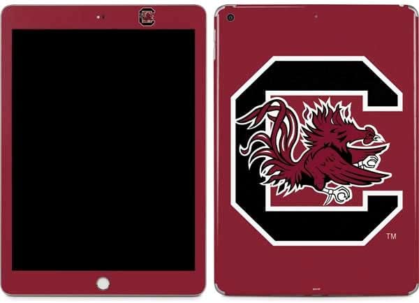 Skinit Decal Tablet Skin Compatible with iPad 9.7in (2018) - Officially Licensed College South Carolina Gamecocks Logo Red Design