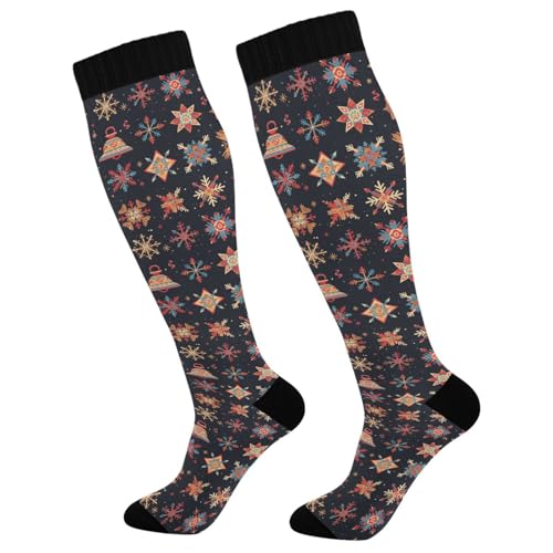 GuoChe Fashion Cute Socks for Men And Women Knee High Compression Socks Support for Sport Running Hiking Fitness Casual at Home
