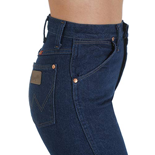 Wrangler Women's Cowboy Cut High Rise Slim Fit Tapered Leg Jean, Prewash, 5-30 #TOP3