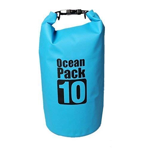 Okayji Waterproof Ocean Pack Dry Bag for Boating Swimming Hiking with Adjustable Strap Hook - Multi Color (20 Liter) (B0B4FXCNCJ) Amazon Price History, Amazon Price Tracker