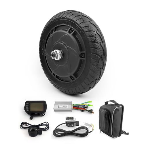 350W 8 INCH Scooter BRUSHLESS HUB Motor KIT CAN with LCD Display WUXING Throttle DIY Scooter Town 7 XL?24V LCD?