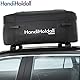 HandiWorld HandiHoldall 400 Liter Wasserdichter Dachkoffer; Faltbarer Dachkoffer mit festem Boden; Schwarz